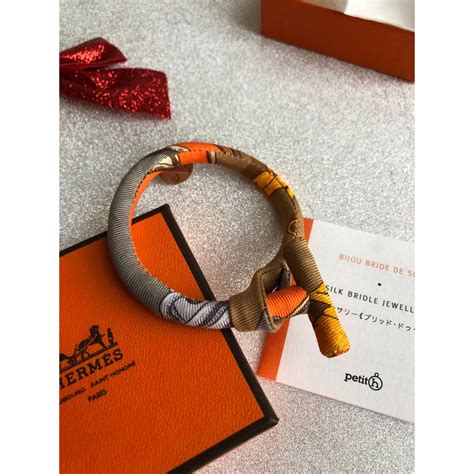 hermes mens silk bracelet|men's designer bracelets Hermes.